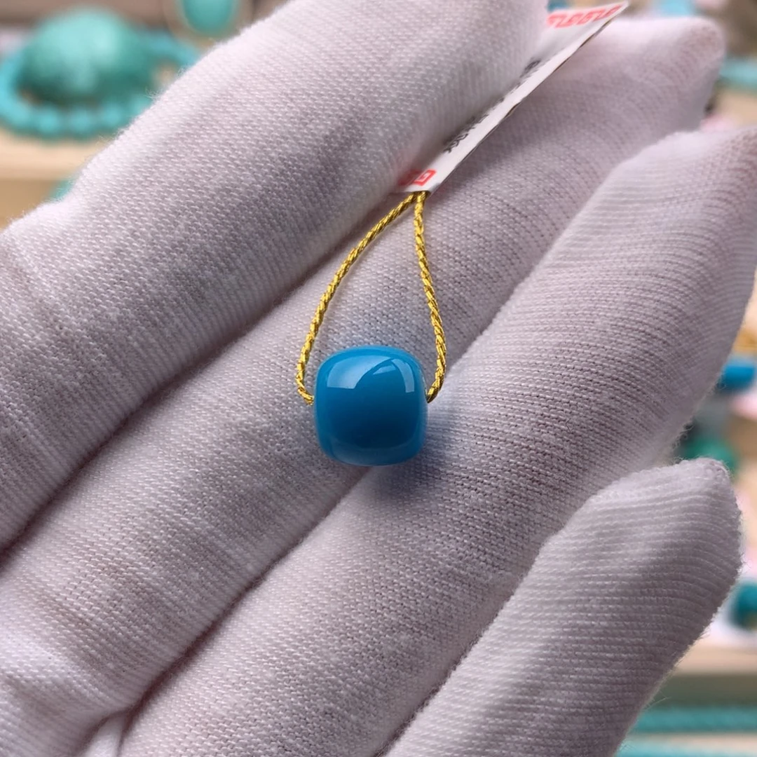 绿松石未镶嵌珠宝奇石9.3*8.4