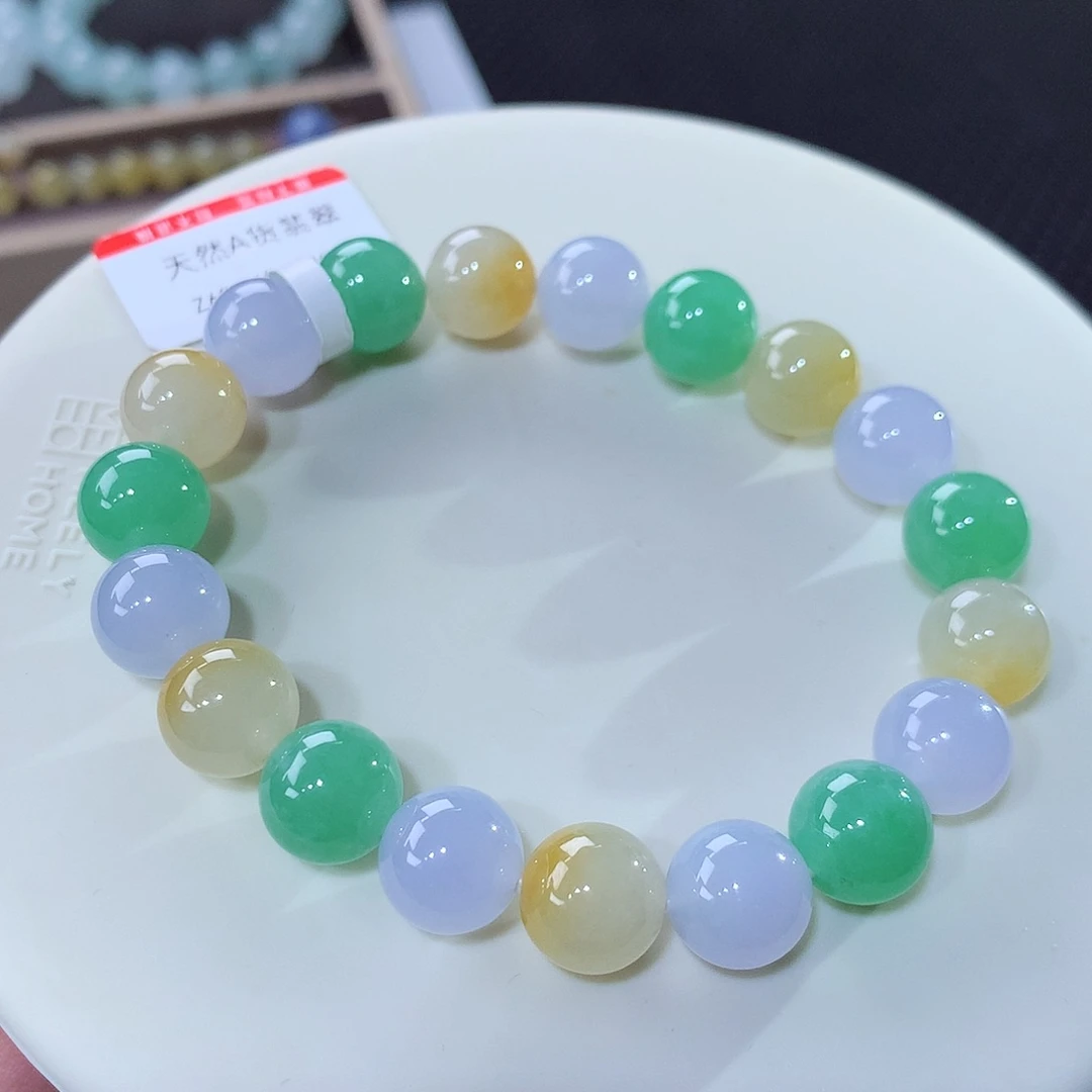 未镶嵌手串翡翠翡翠卡10