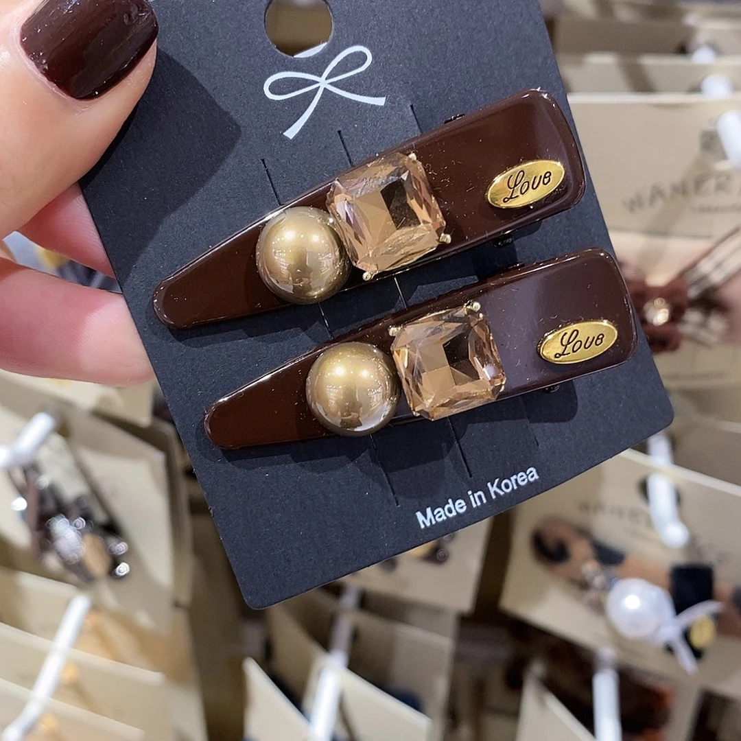 皮质铁合金鸭嘴夹