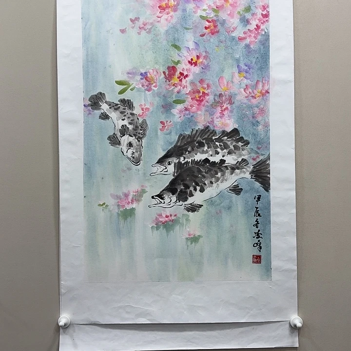 国画精品纯手绘2.8平尺