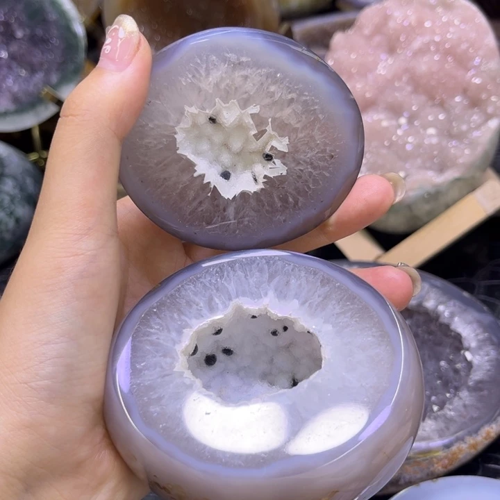 未镶嵌发饰水晶白啵啵