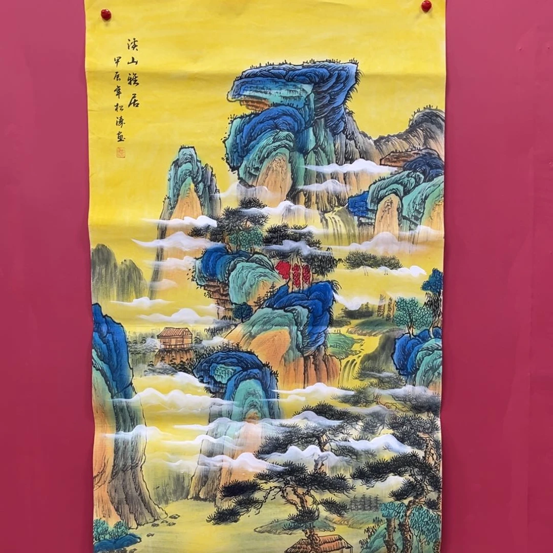 国画国画作品集一个由