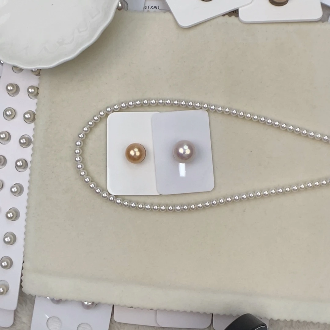 一套淡水珍珠未镶嵌