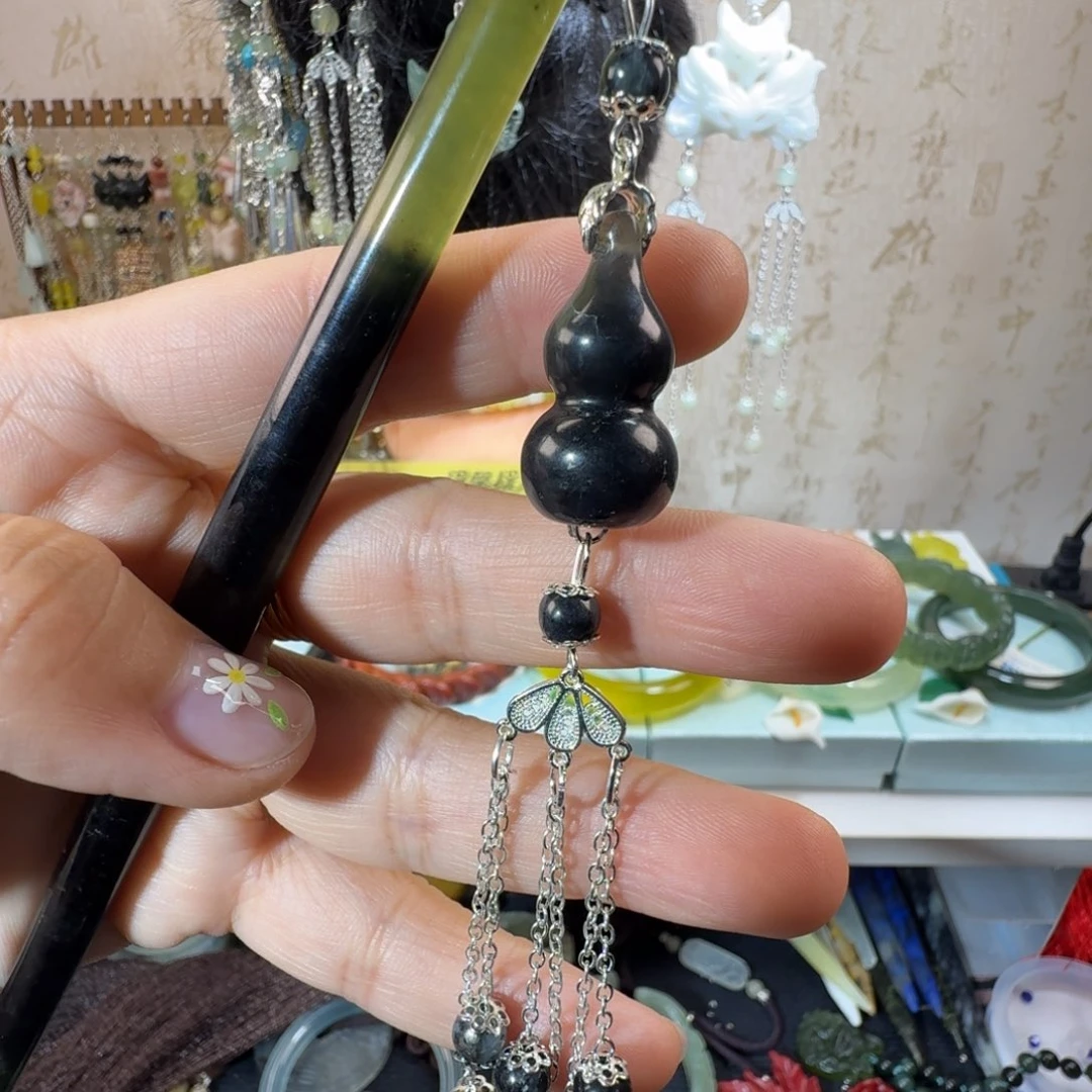 岫玉未镶嵌发簪福利款