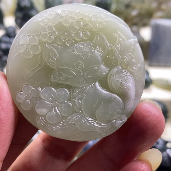 颈饰未镶嵌和田玉