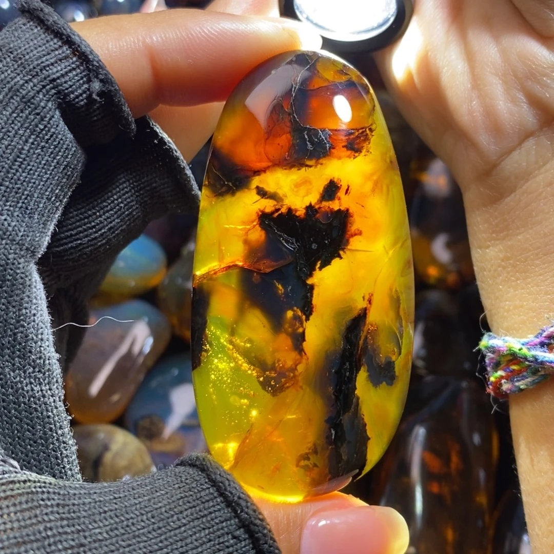 琥珀未镶嵌裸石珀