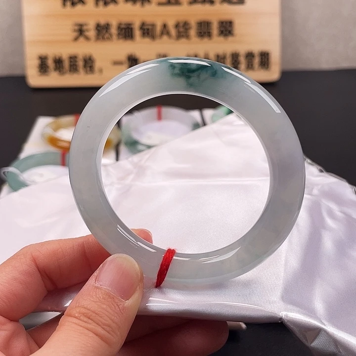 未镶嵌手镯翡翠圆条40