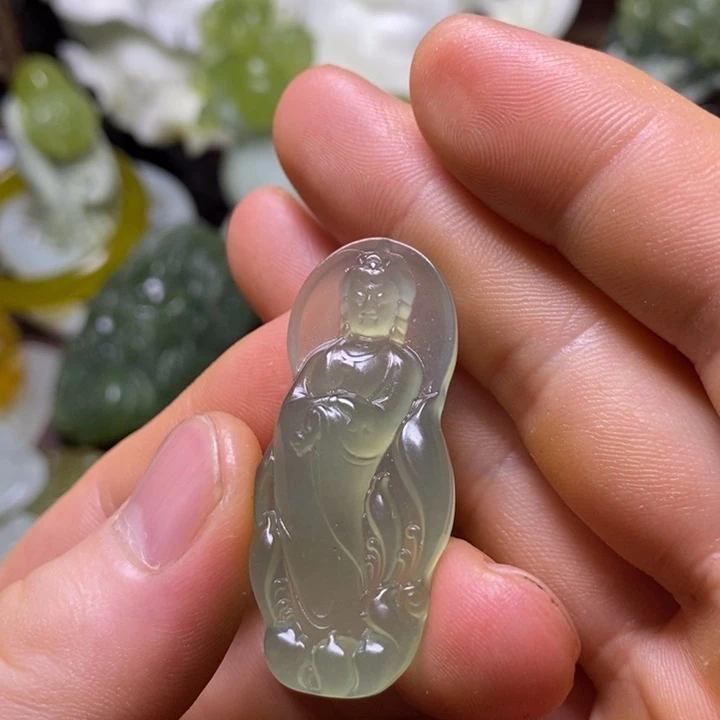 未镶嵌岫玉岫玉挂件