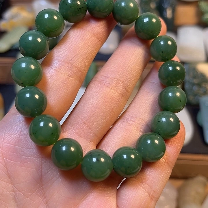 和田玉（碧玉）未镶嵌套链