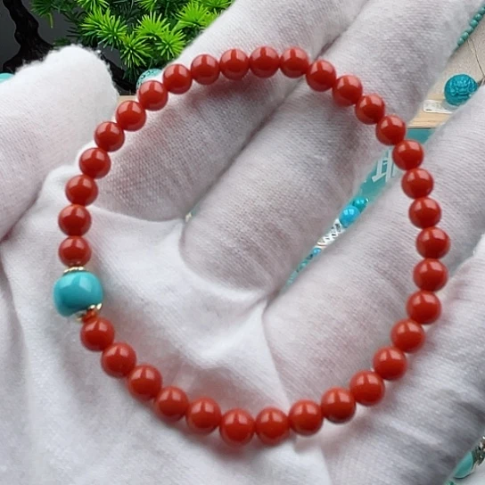 未镶嵌手链南红玛瑙