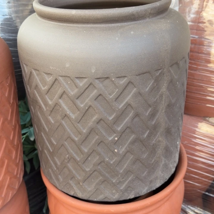 *****紫砂花盆口25高36宜兴紫砂