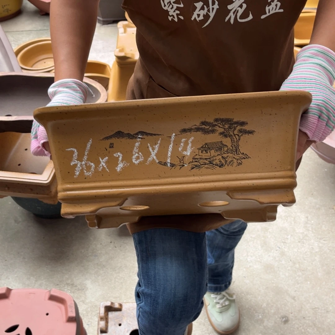 花盆紫砂盆景艺术