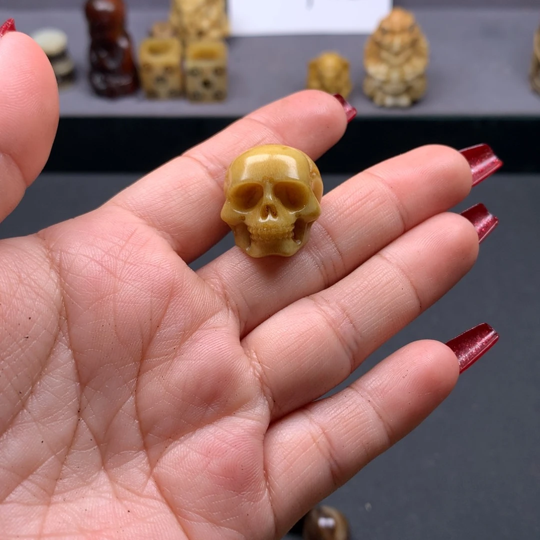 驼骨把件好看又好看