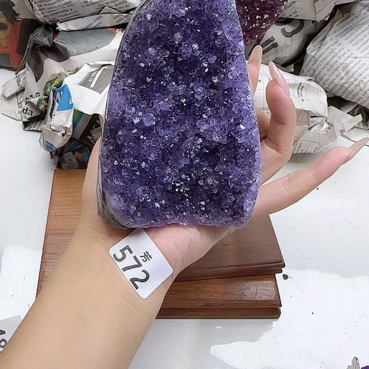 大型摆件（非配饰）未镶嵌紫晶