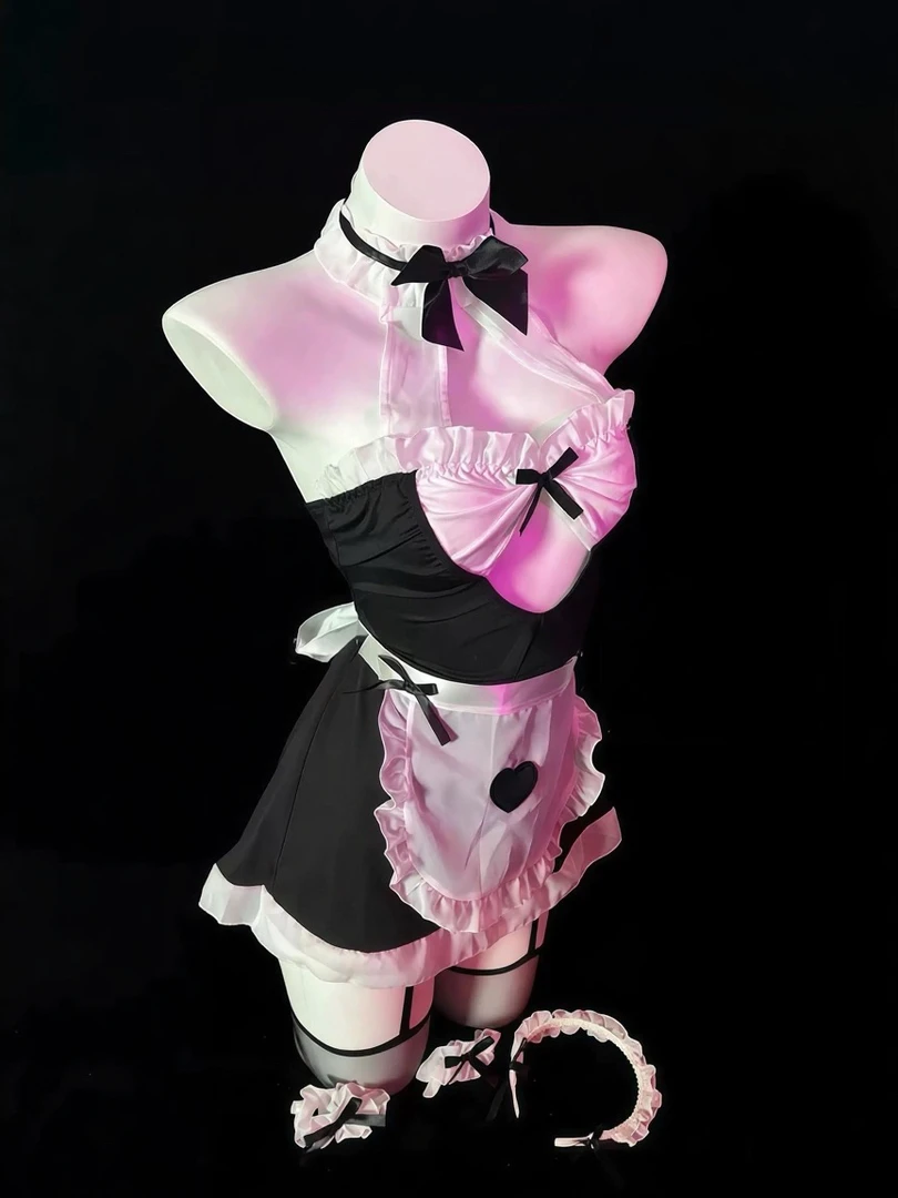 【梦魂不舍】泡芙仆仆！纯欲风美少女氛围感仆仆裙