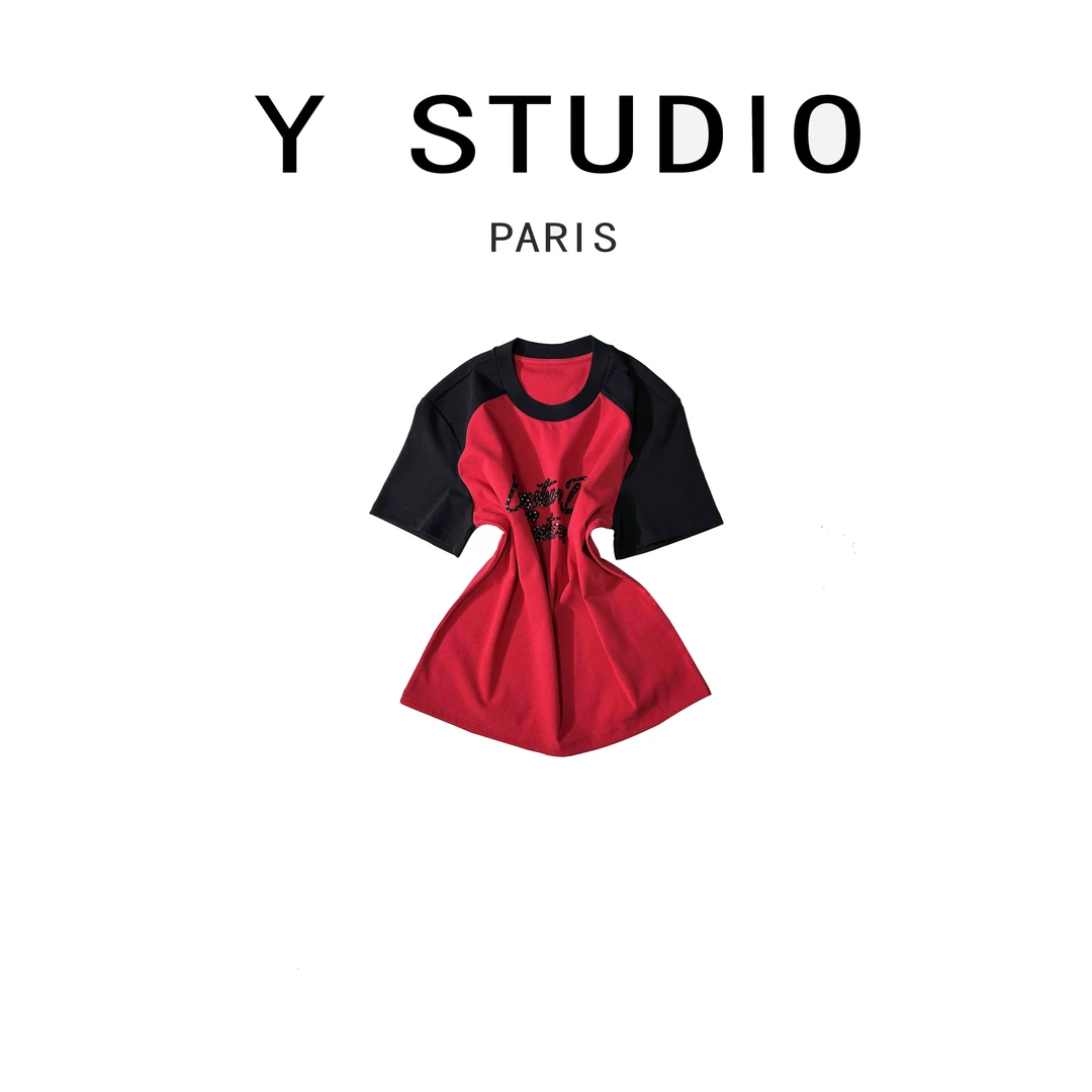 【大妮专属】【迷迭香】新款百搭圆领短袖T恤女BU-DNW627