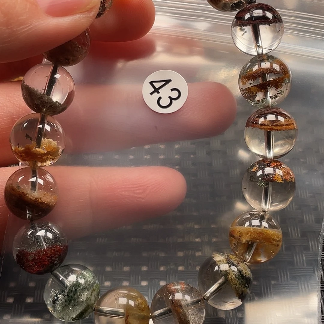 囗***非未镶嵌手链水晶天然