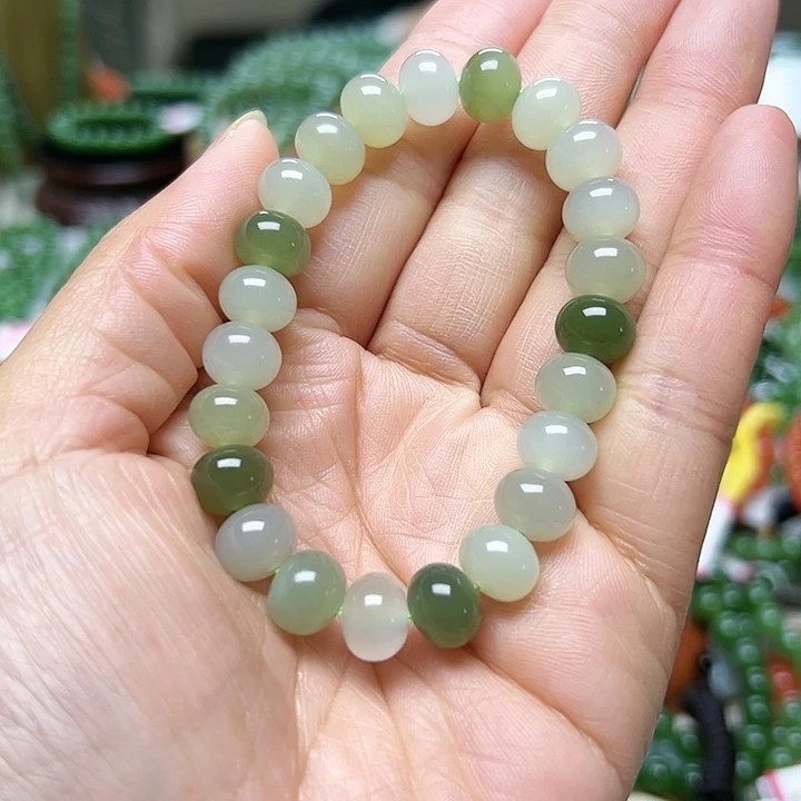 和田玉手链未镶嵌