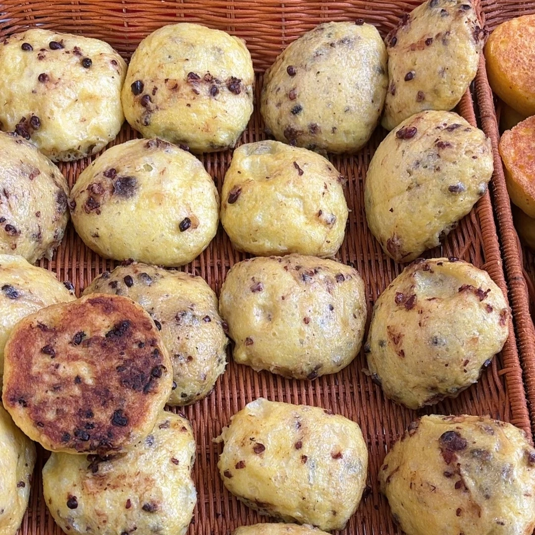 东北：红豆大饼子（甜的）