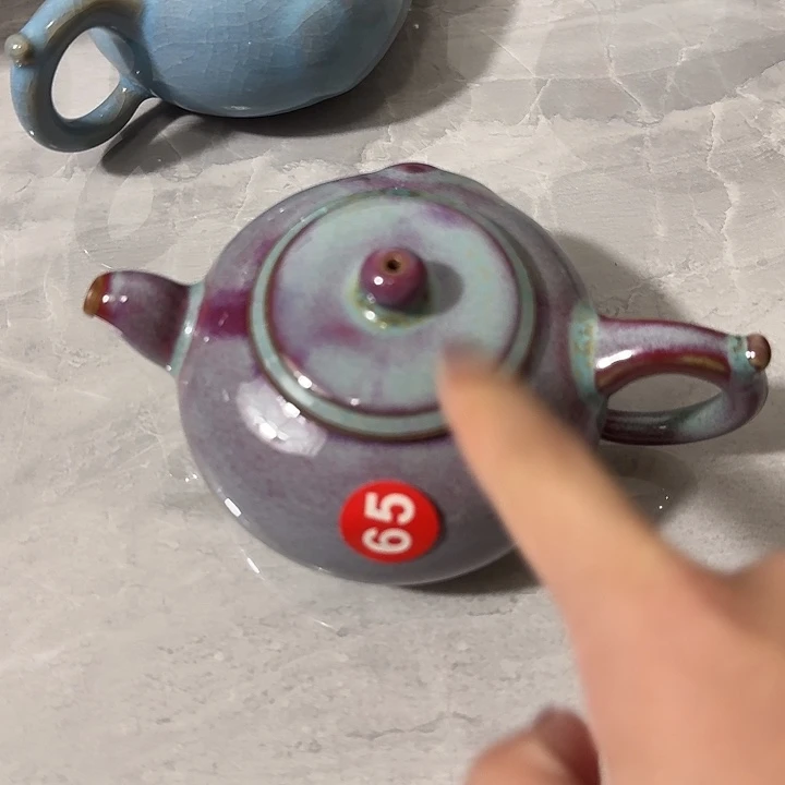 摆件陶郑家钧窑摆件