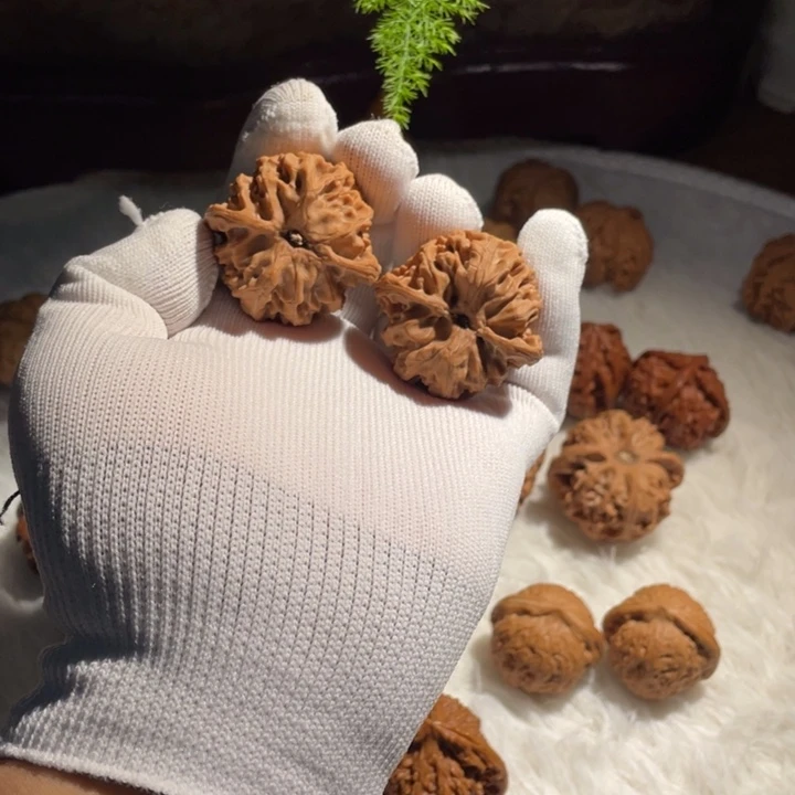 把件文玩核桃4球苹果园