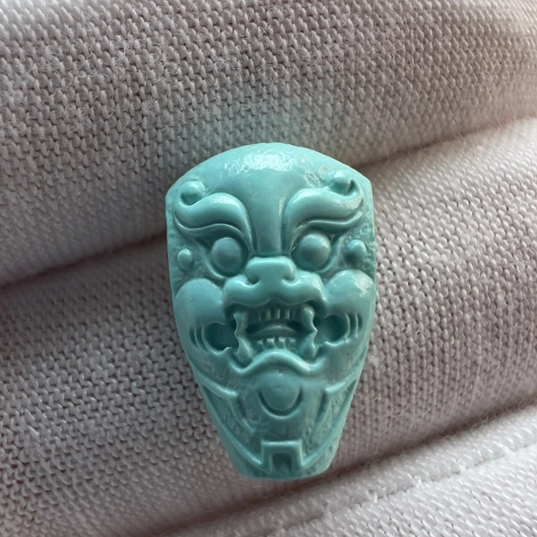 绿松石未镶嵌配饰9.6