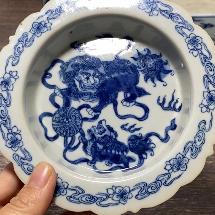 三***树陶摆件景德镇陶瓷艺术品