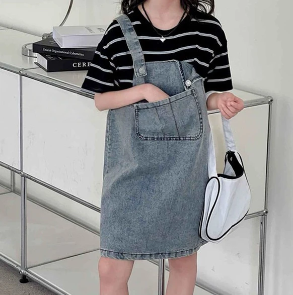 儿童裙子夏季女宽松假两件女童裙子夏天洋气女大童夏装连衣裙夏款