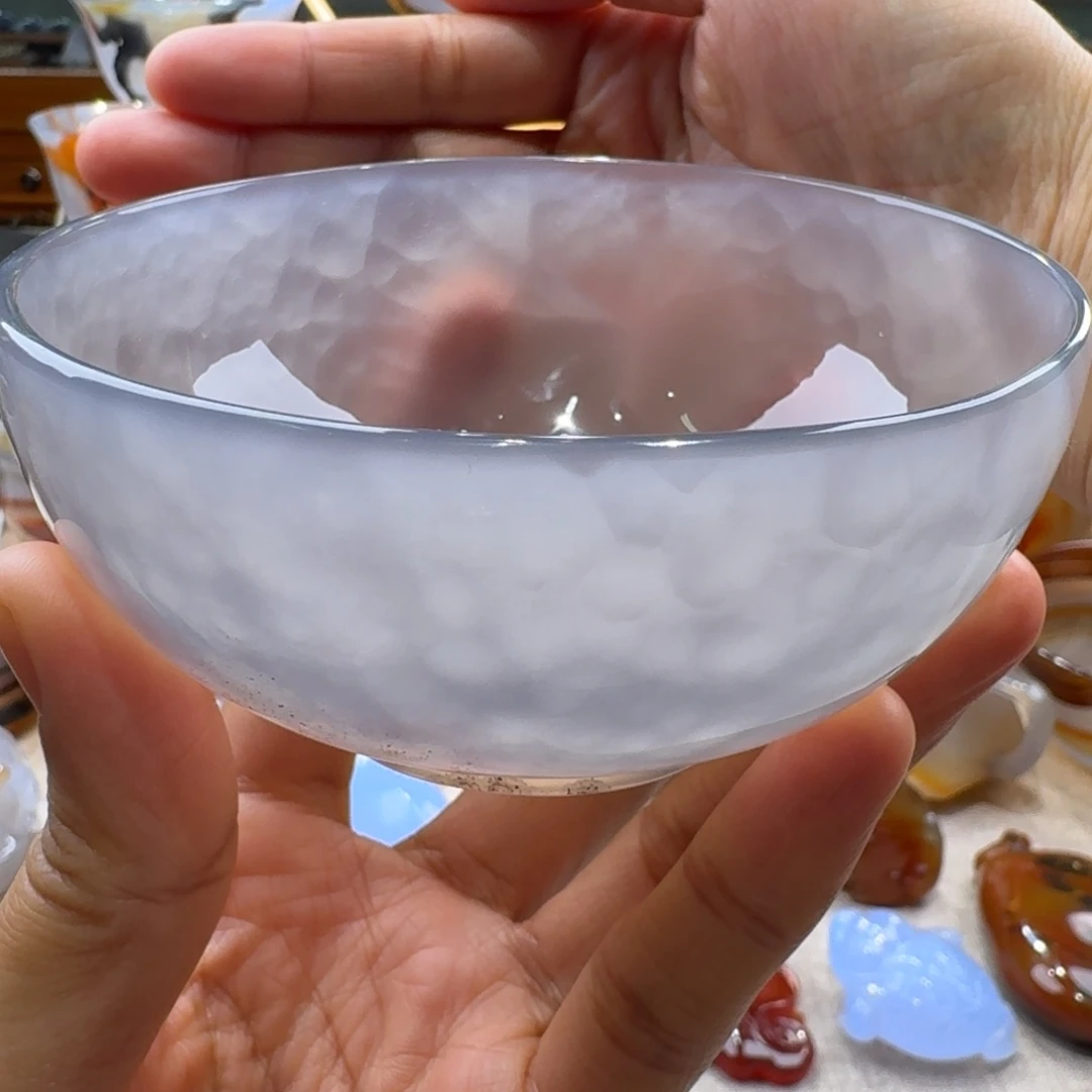 玛瑙/玉髓未镶嵌玛瑙茶杯150毫升