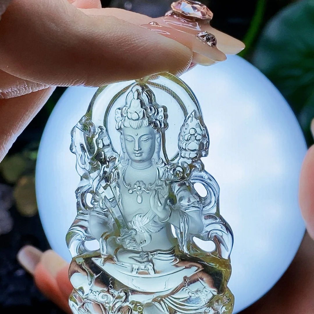 未镶嵌颈饰水晶鹏*吊墜