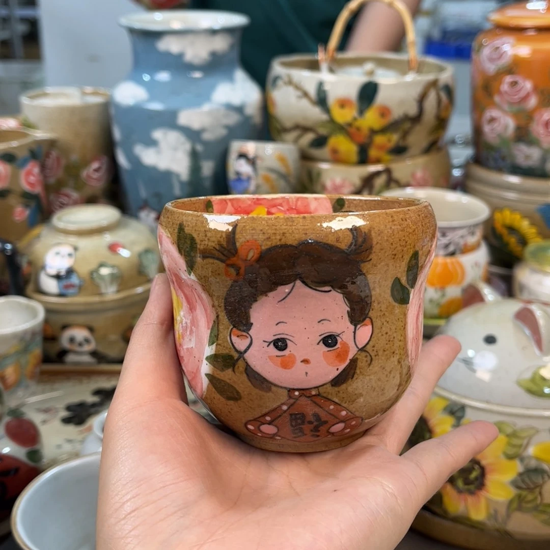 景德镇陶瓷手工杯