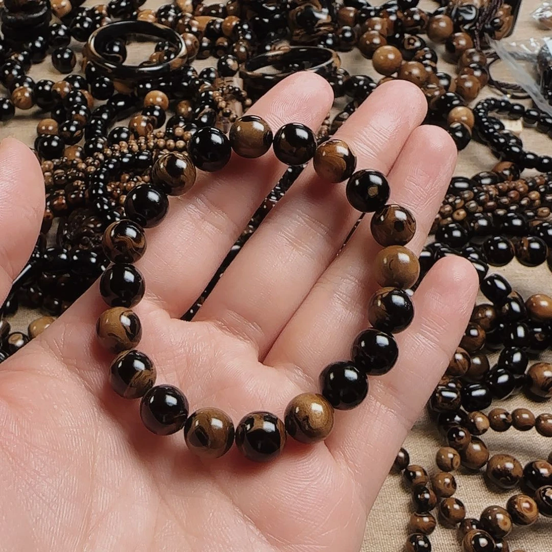 美***女泥塑血柳1.0尺寸毕业圆珠手串