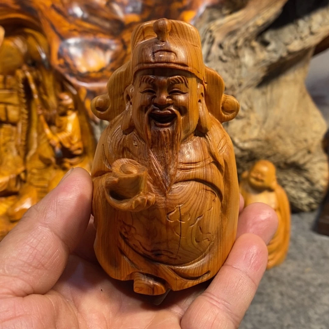 【闪购商品】柏木（崖柏）根雕木雕工艺品摆件家居厂家直销手把件