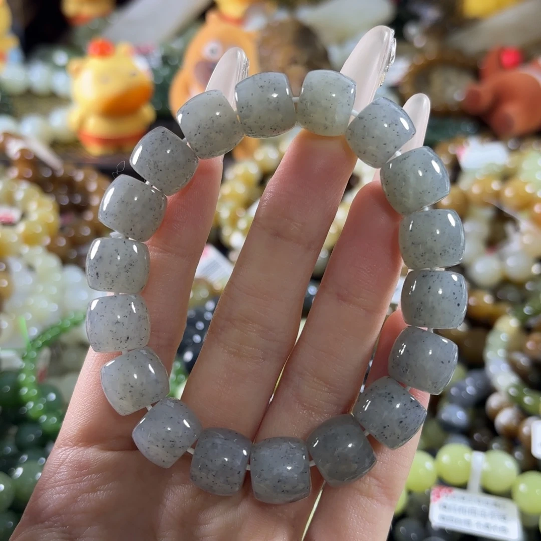 和田玉未镶嵌手链14