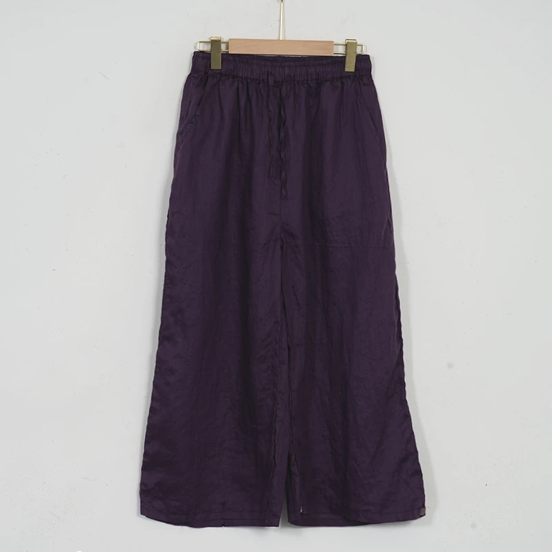 【蓉哥出品】简约净版阔腿裤8755