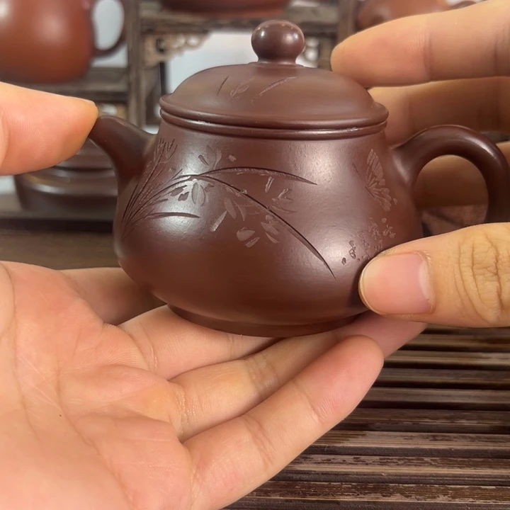 原矿紫砂手工制作