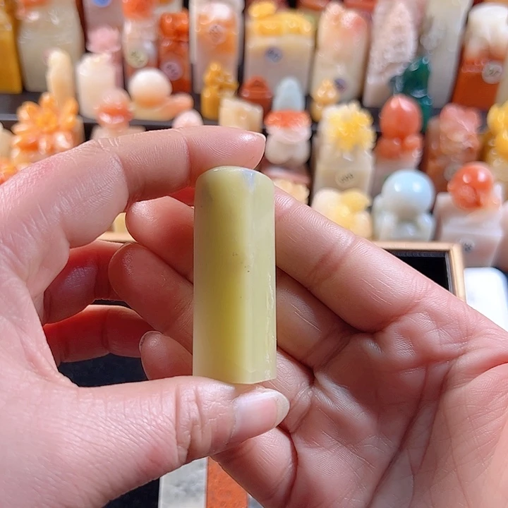 青田石印石兰****g手工1.5厘米