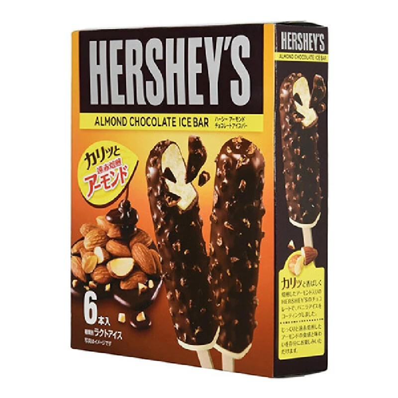 进口 乐天好时巴旦木巧克力味冰淇淋 270g雪糕同城送雪糕同城配