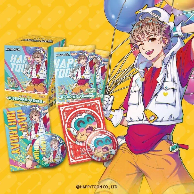 拆包【平拆】森罗万象《开心超人联盟》收藏徽章盲盒（代拆）