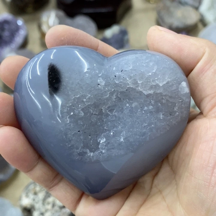 珠宝半成品紫晶未镶嵌