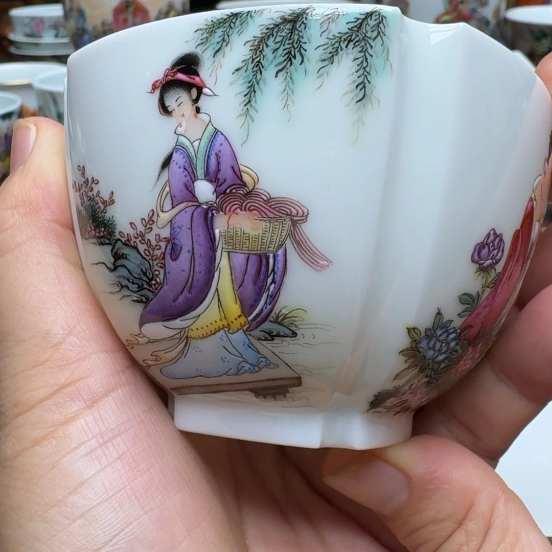 景德镇手工手绘展示