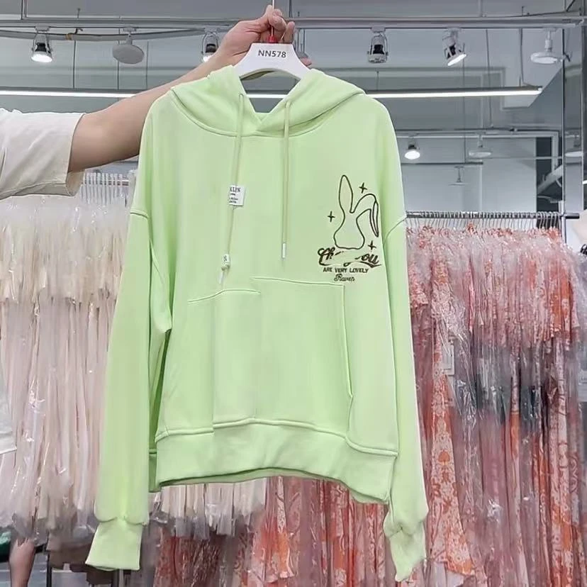 【YZ•衣系列】NN578新款重工连帽卫衣时尚休闲百搭春季春季