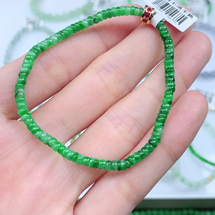 未镶嵌手链翡翠翡翠