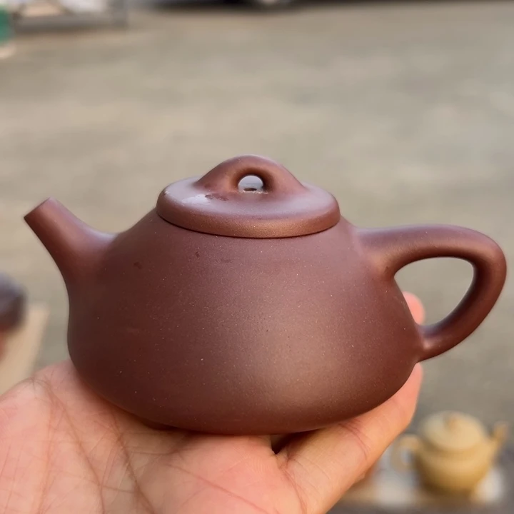 紫砂茶壶紫泥子冶120cc