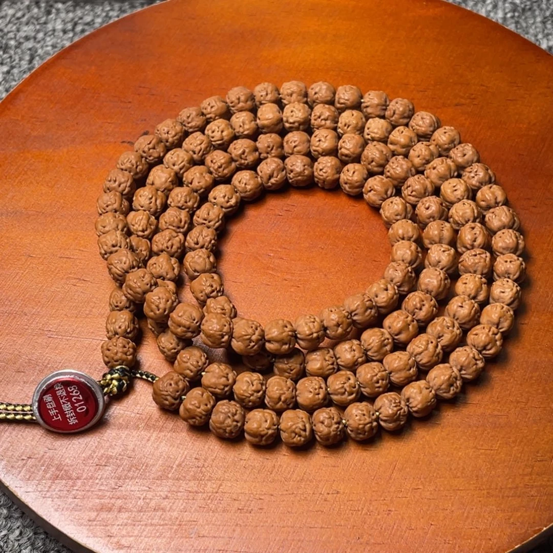 ****手串金刚菩提超头佛手尺寸8左右