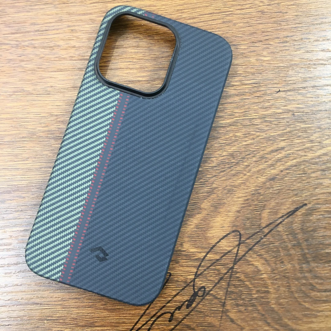 准新品  多了没有孤品14pro序曲半包磁吸【瑕疵】凯夫拉手机壳