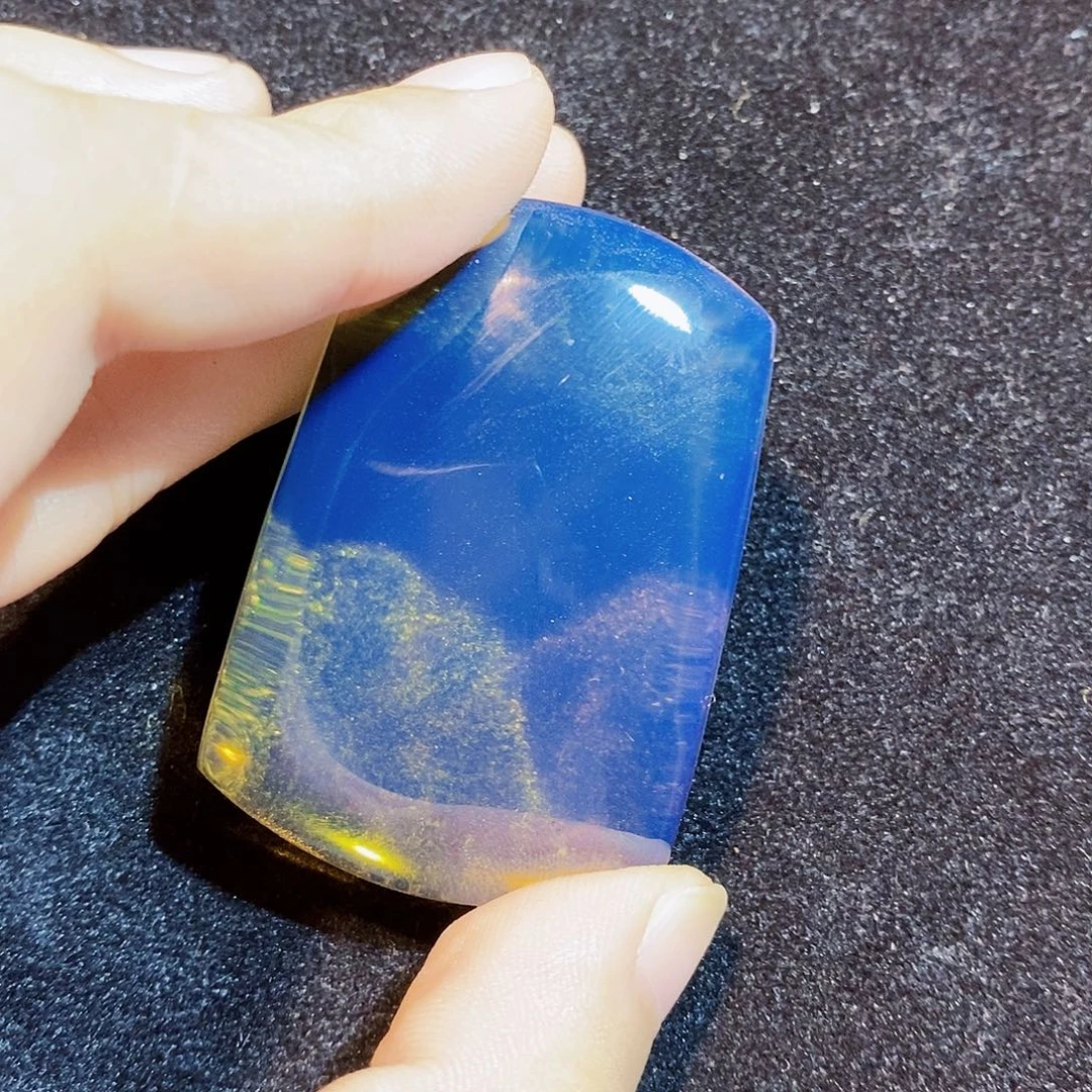 蓝珀未镶嵌珠宝奇石531