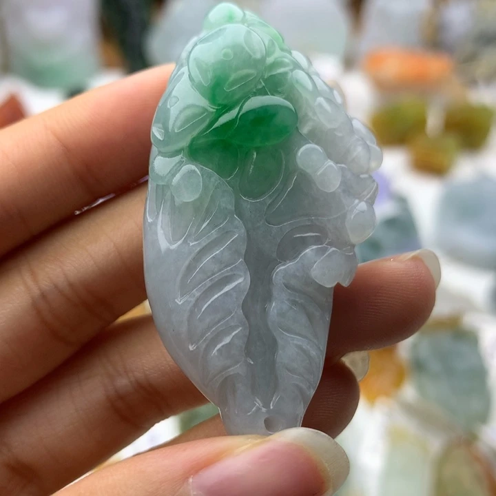 【闪购商品】定制翡翠未镶嵌白菜