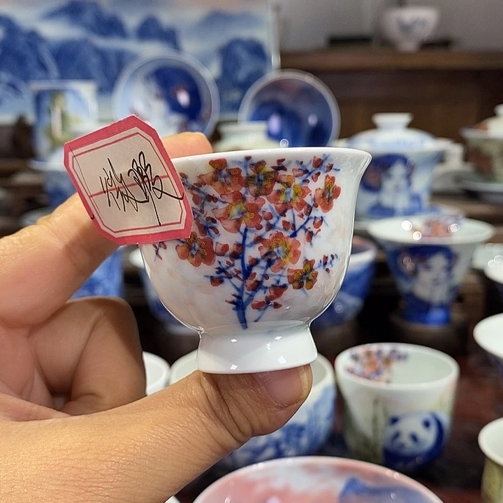杯景德镇手工手绘陶瓷，高亮兴老师作品