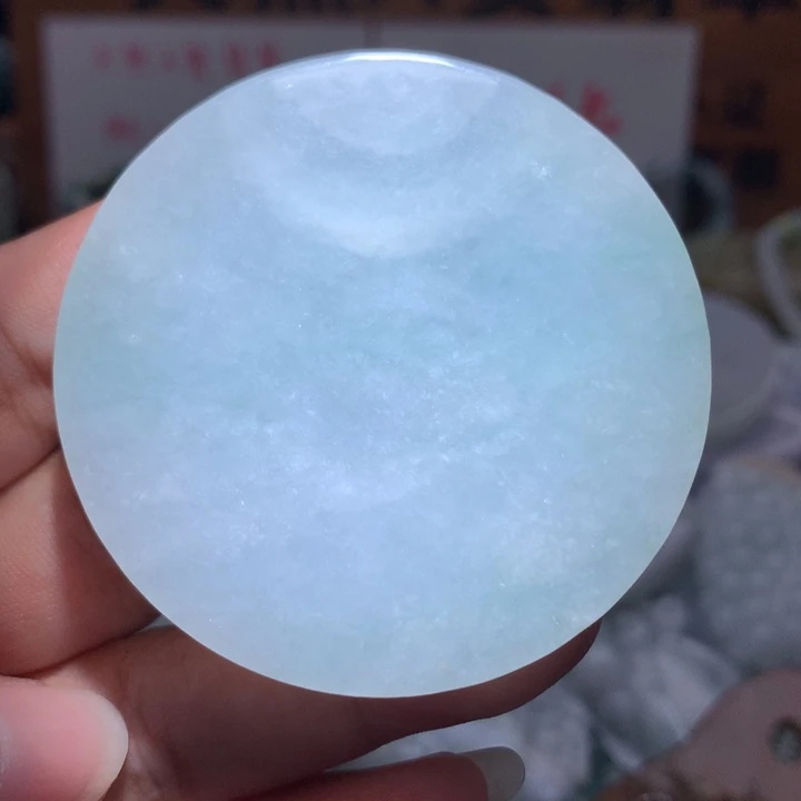 翡翠未镶嵌颈饰保真天然A货翡翠